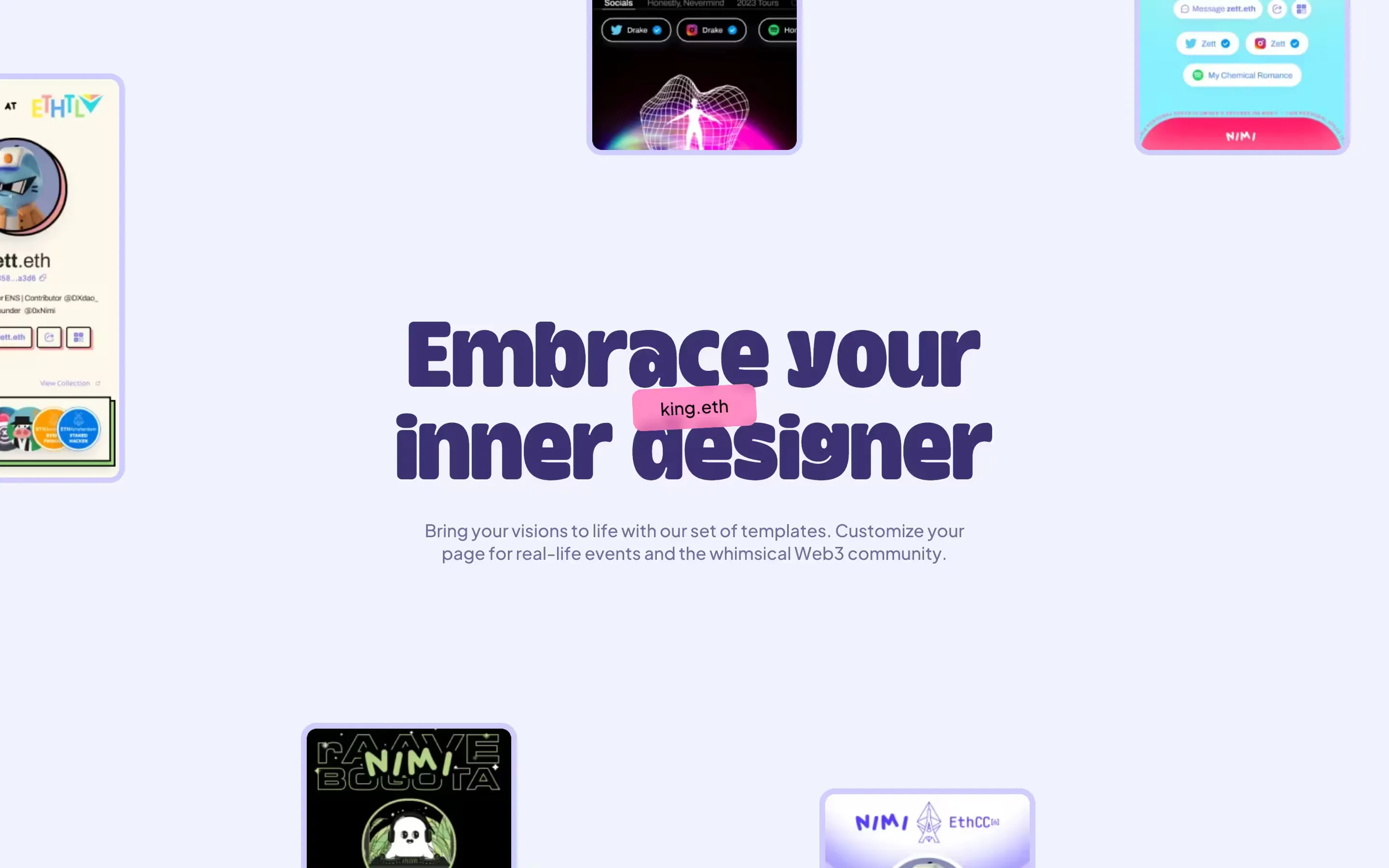 Nimi, screen 2
