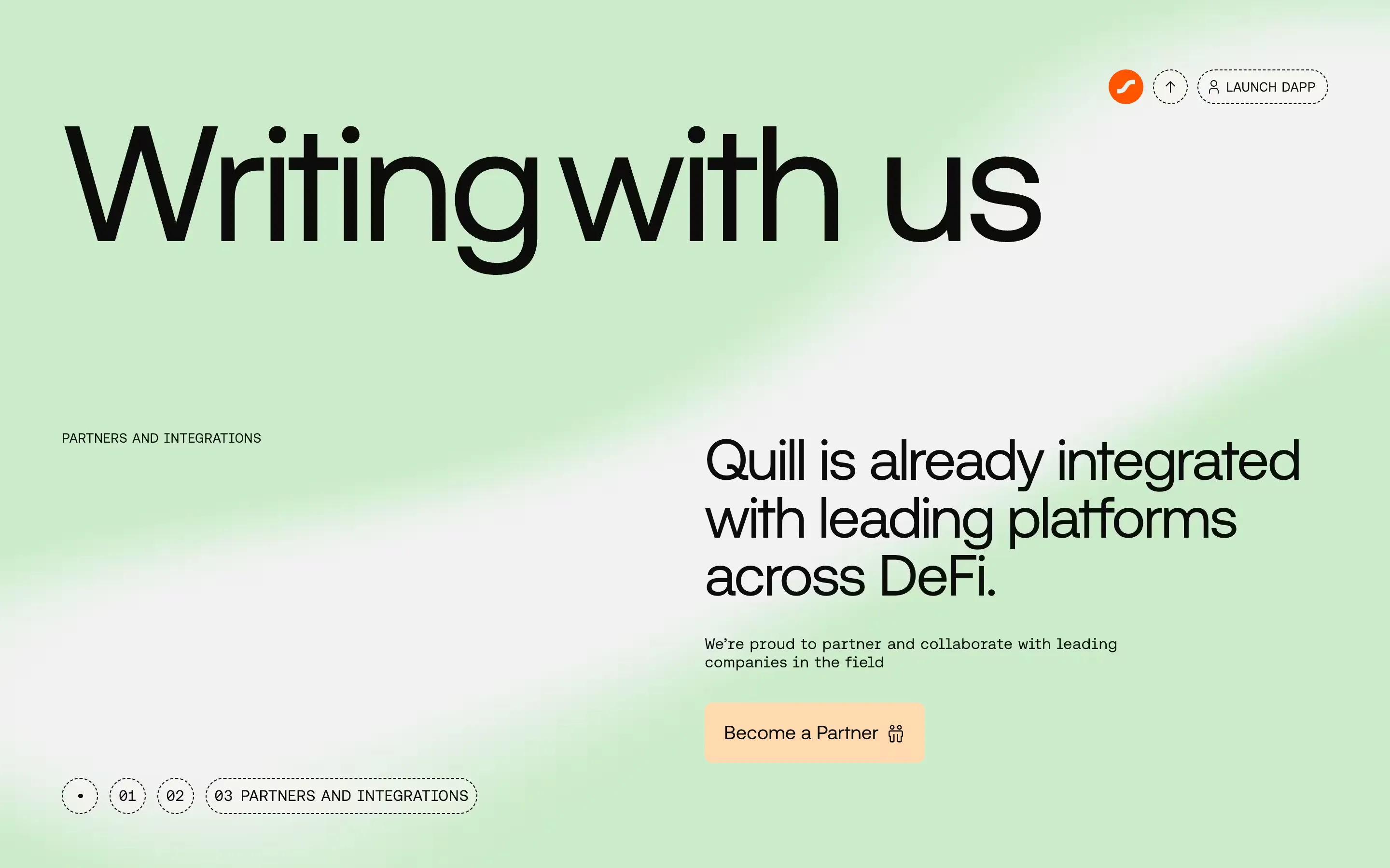 Quill, detail 1
