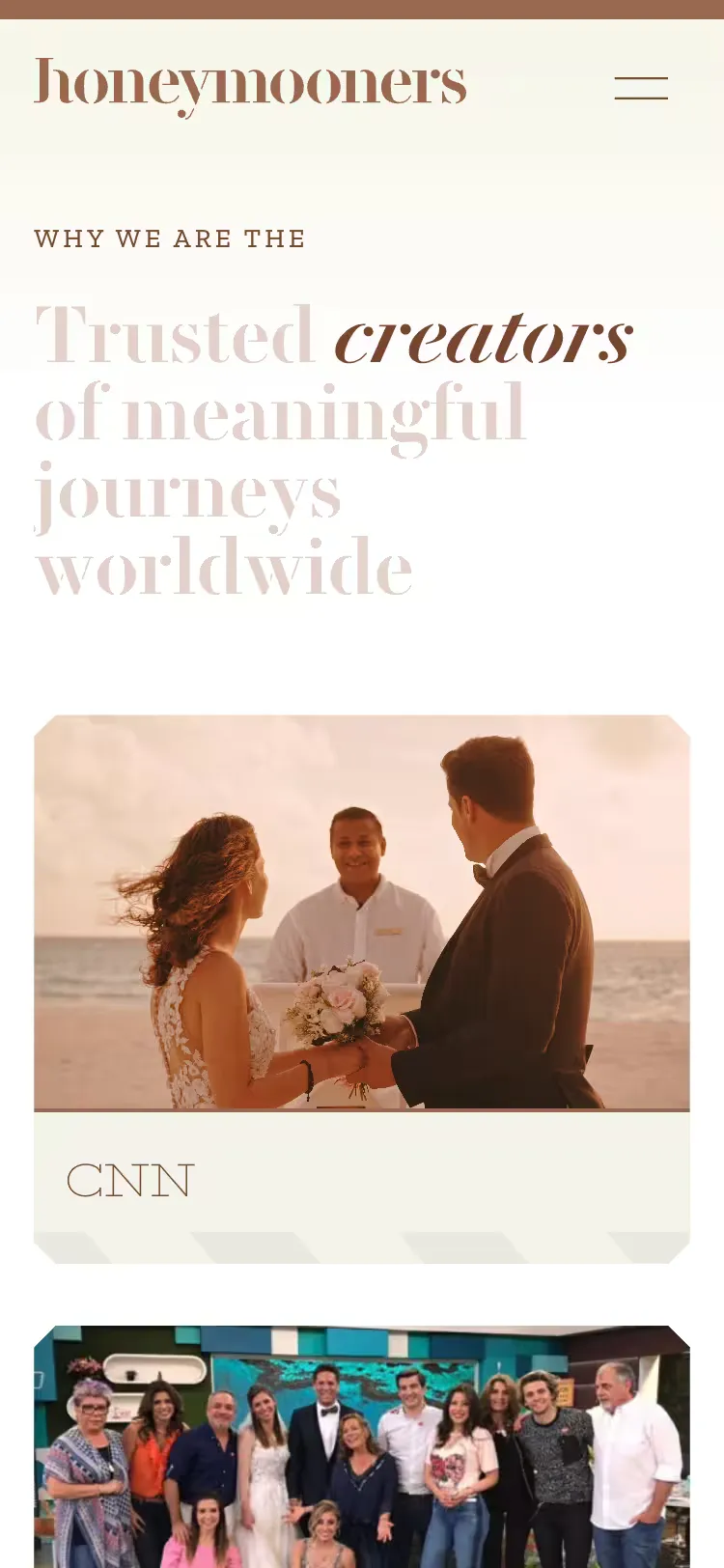 Honeymooners, mobile screen 6